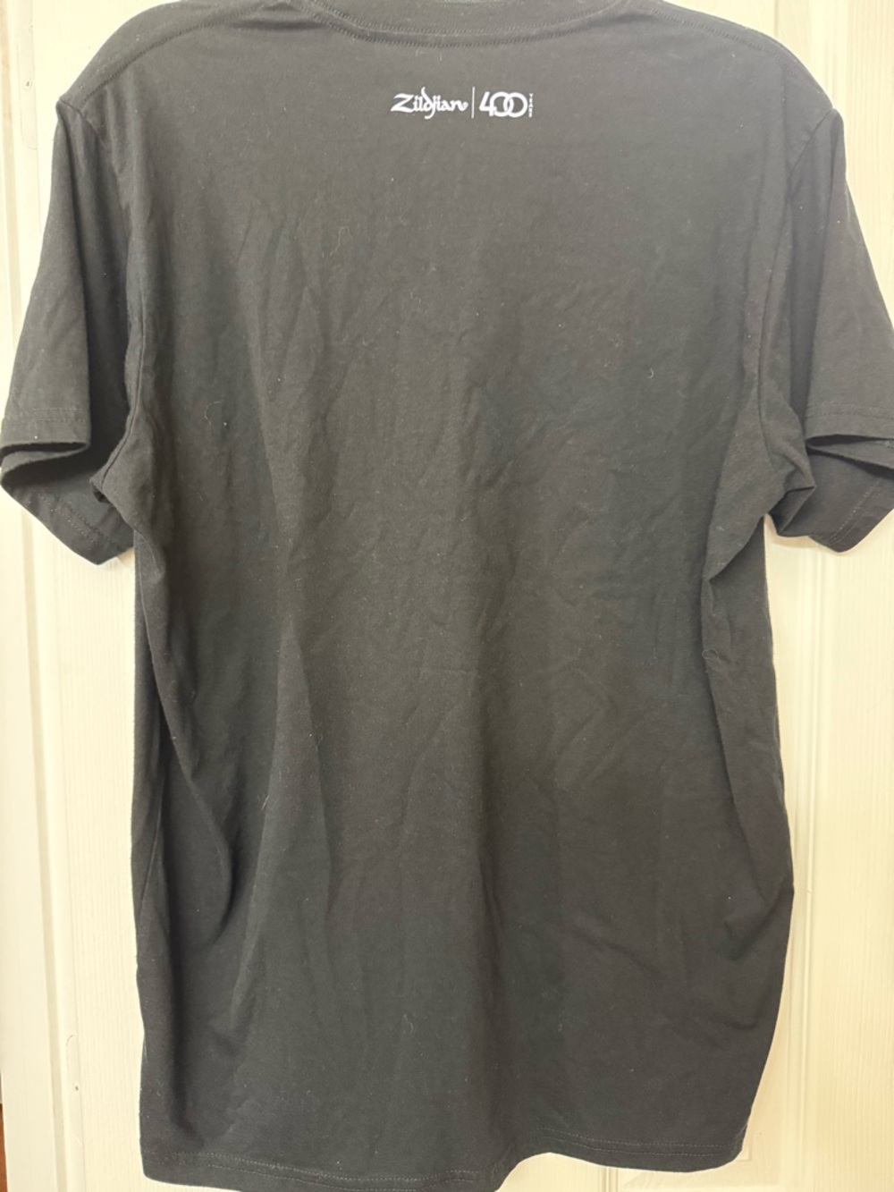 Zildjian 400th celebration Black Graphic Short-Sleeve Tee w/ Circular Print sz L - Picture 3 of 4